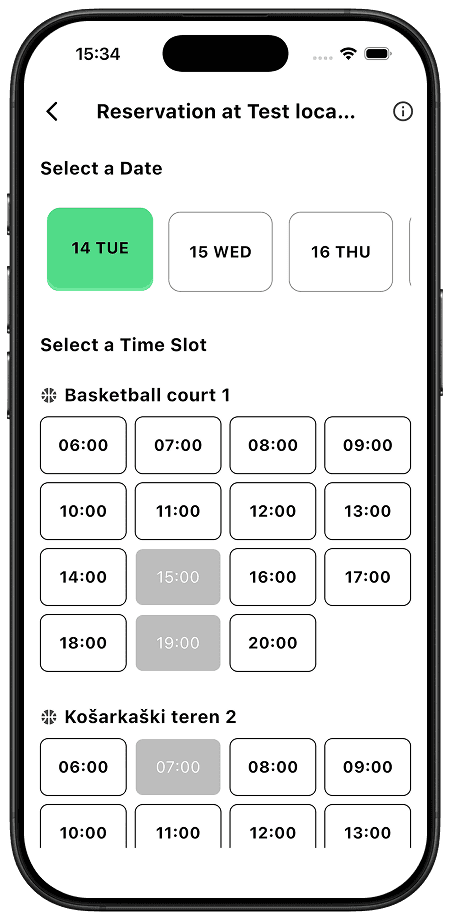 Venue booking made easy